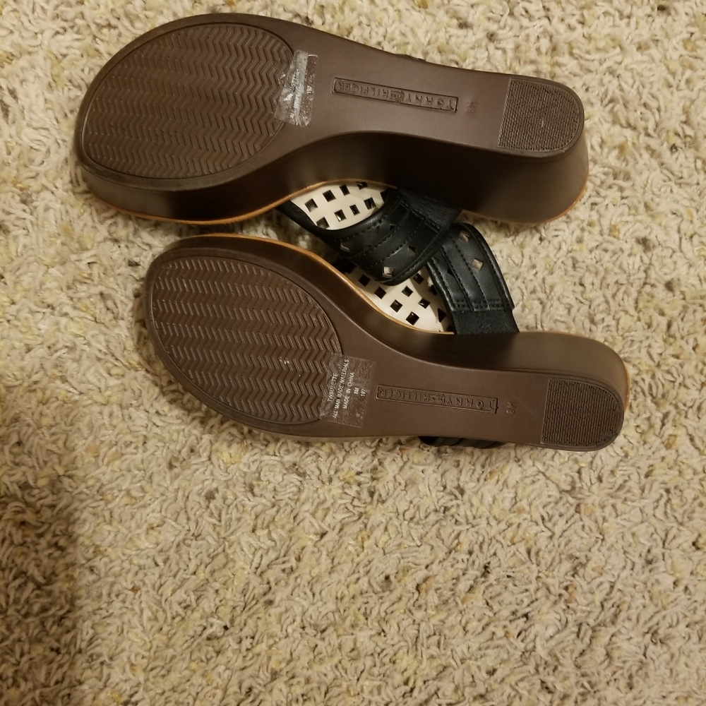 Beautiful black Sandals (only one time worn)!!! - Picture 2 of 3